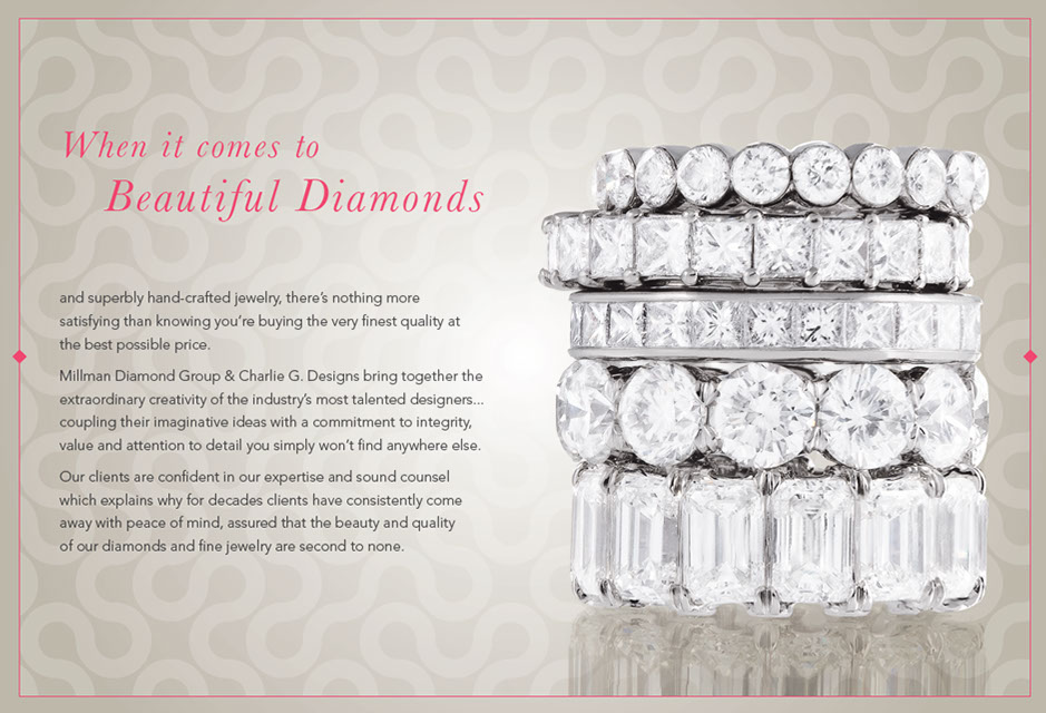 Welcome to Millman Diamond Group & Charlie G Designs 